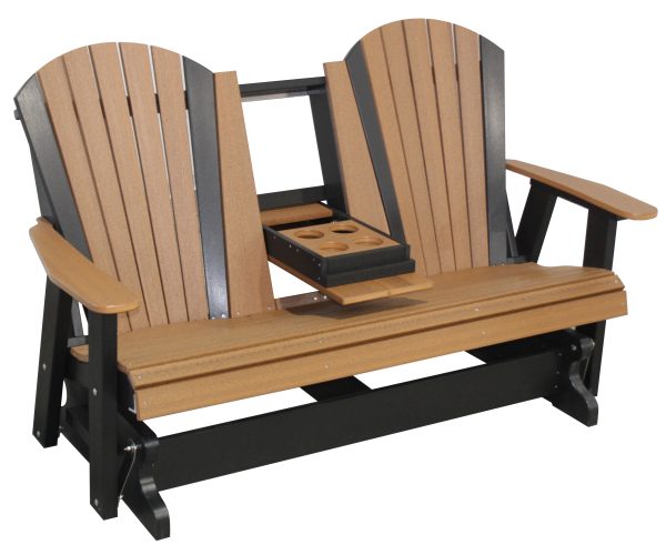 Adirondack 5' Glider Settee